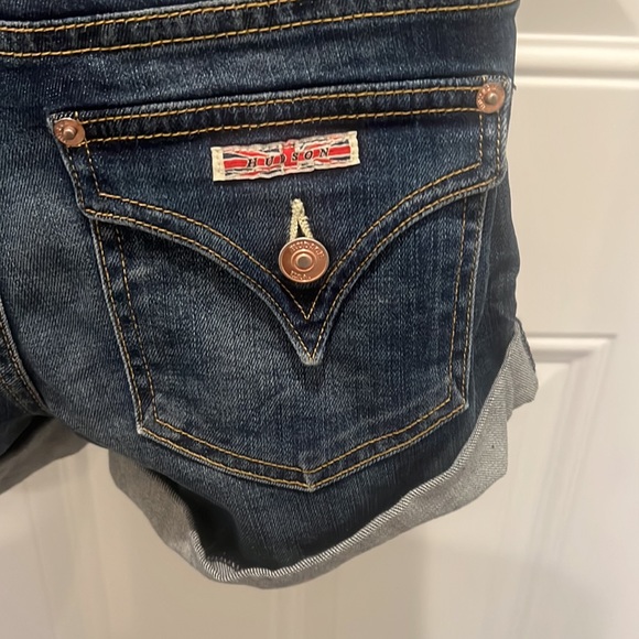 NWT! Hudson Hampton Denim Mini Shorts - Picture 10 of 14